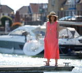 LINEN HOLIDAY DRESS