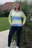 PRETTY  TIE DYE LIGHTWEIGHT TOP IN TWO BRIGHT COLOURS