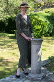 ANIMAL WRAP DRESS