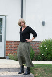 LEOPARD PRINT MIDI SKIRT