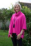 SIDE BUTTON PONCHO