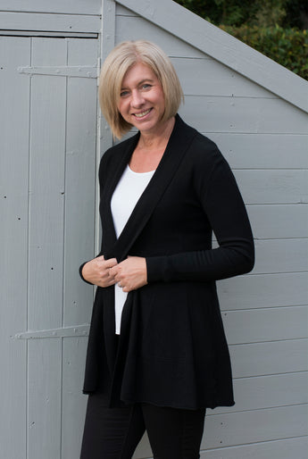 LONGLINE SWING CARDIGAN