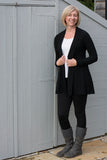 LONGLINE SWING CARDIGAN