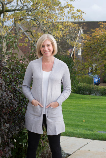 LONGLINE TWO POCKET CARDIGAN