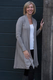 LONGLINE SWING CARDIGAN