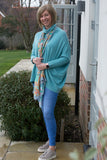 RIB SLEEVE COWL NECK OVERSIZED SWING JUMPER