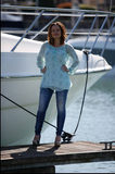 SPIKEY FLORAL SILK EVENING TOP